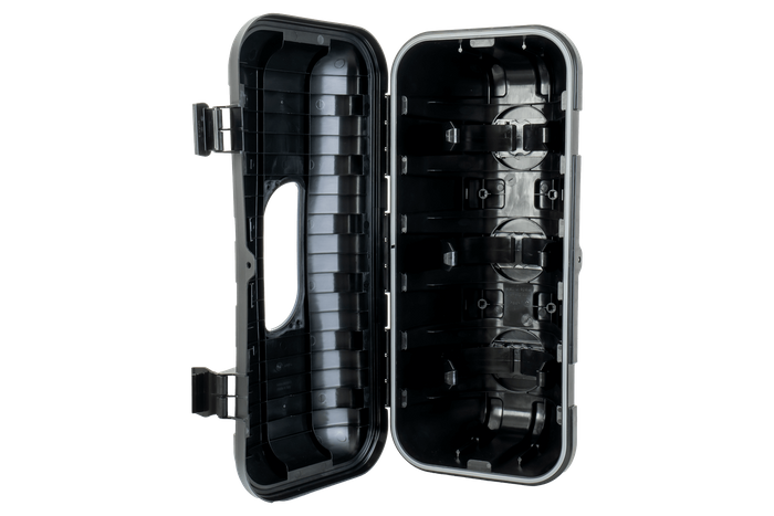 Caja extintor 6kg DAKEN 82501 STRIKE 600x287x220mm negro