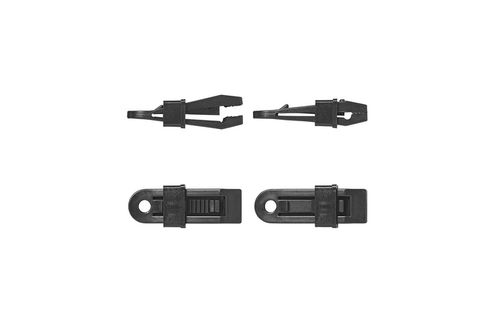Juego de cuatro clips de montaje para lona ProPlus 361738