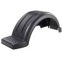 Guardabarros para remolque de barco de 14" DOMAR D20430D, paso de rueda de 930/255 mm