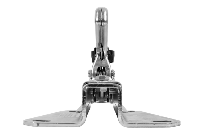 Adaptador de enganche de bola WINTERHOFF WW 8-G+V para remolque de 800 kg con barra de tiro tipo V.