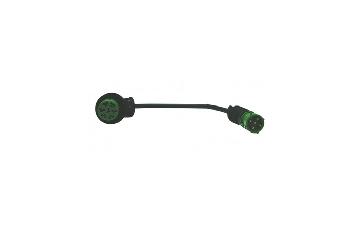 Adaptador de bayoneta de 5 pines / conector angular ASS2 de 7 pines ASPÖCK Adaptador derecho