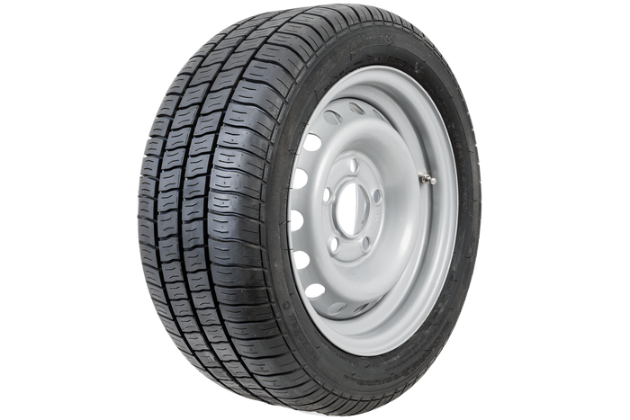 OUTLET Rueda de remolque reforzada NEUMÁTICO GT Radial 195/50 R13C 104/101N LLANTA KENDA 6Jx13&quot;H2 5x112 ET:30