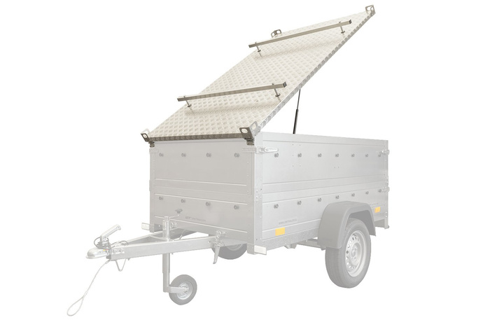 Cubierta remolque UNITRAILER GARDEN TRAILER 150 KIPP con cilindros / cerradura con llave