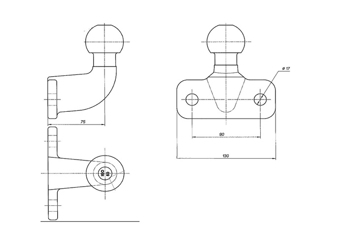 Bola de enganche AL-KO 2000kg