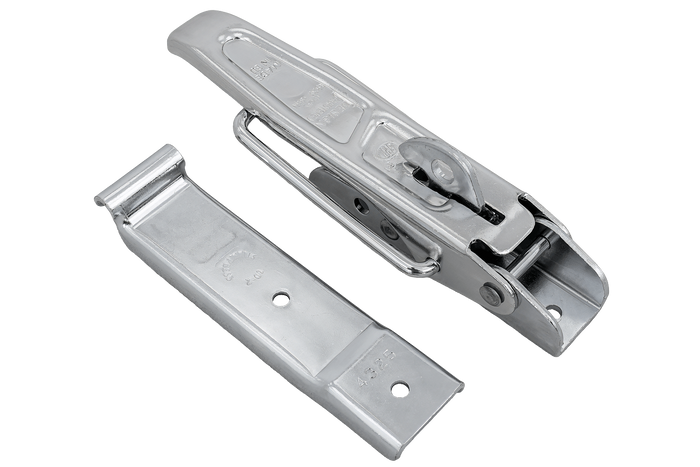 Enganche lateral con fijación STEELPRESS ZB-01+Z-02 para cierre lateral completo del remolque