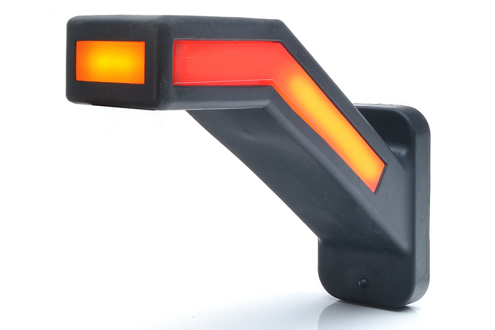 WAŚ W168.6DD 1259L Lámpara de posición lateral LED, izquierda