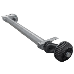 AL-KO COMPACT eje frenado para remolque / grúa 1500kg 1260mm 1630mm 5x112