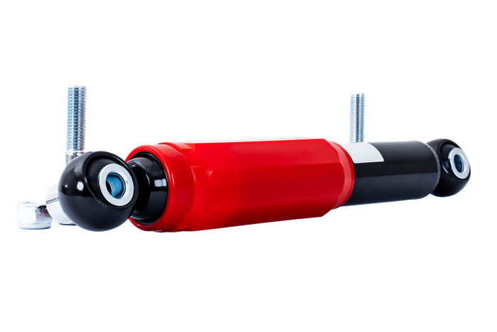 Amortiguador hidráulico PIVEXIN para ejes de remolque 1800-3500kg para ejes simples y tándem