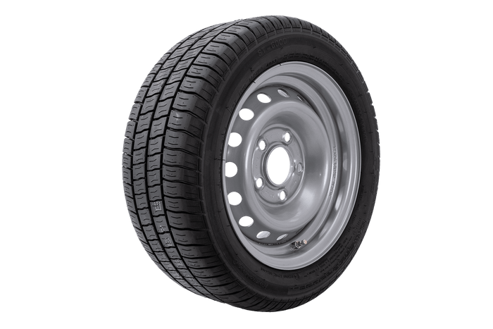 Rueda reforzada para remolque TIRE GT Radial 195/50 R13C 104/101N RIM KENDA 6Jx13"H2 5x112 ET:30