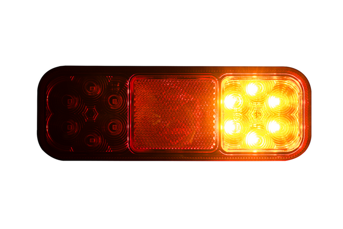 Luz trasera LED HORPOL LZD2831 de 4 funciones, universal