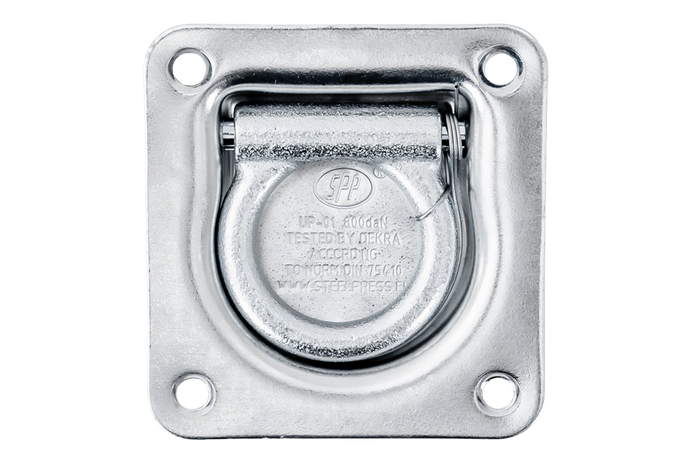 STEELPRESS UP-01 soporte de suelo empotrado, enganche de montaje de carga de remolque