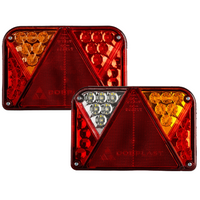 Luces traseras LED DOBPLAST DPT35 con 7 funciones, izquierda + derecha