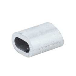 Conector de aluminio para cuerdas DROMET ZLA.3, manguito para cuerdas de 3 mm