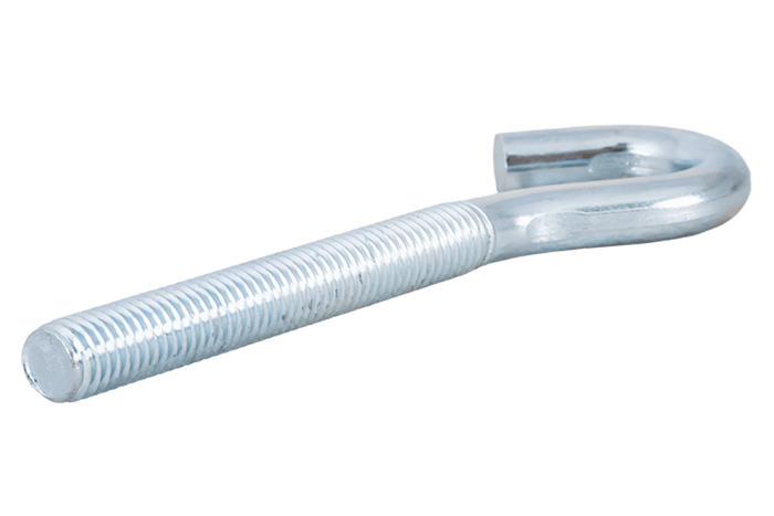 Gancho de construcción DROMET HZ M8x100 con extremo abierto (curvado)