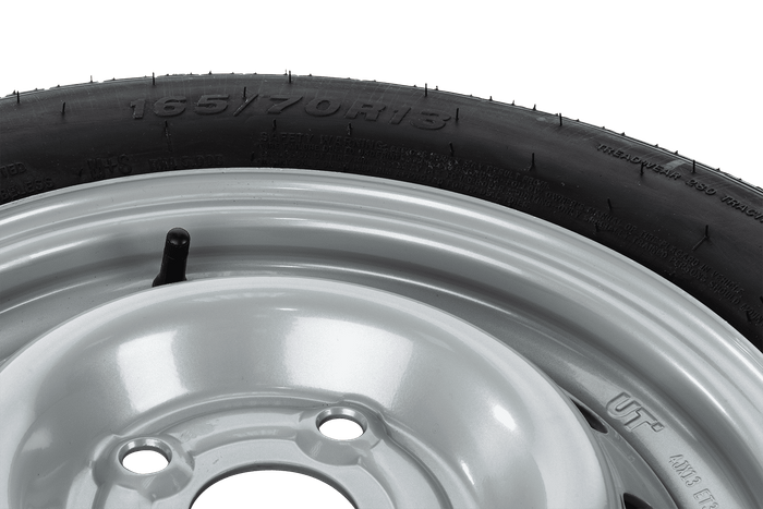 Rueda de remolque NEUMÁTICO LEAO 165/70 R13 79N LLANTA UNITRAILER 4Jx13"H2 4x100 ET:30