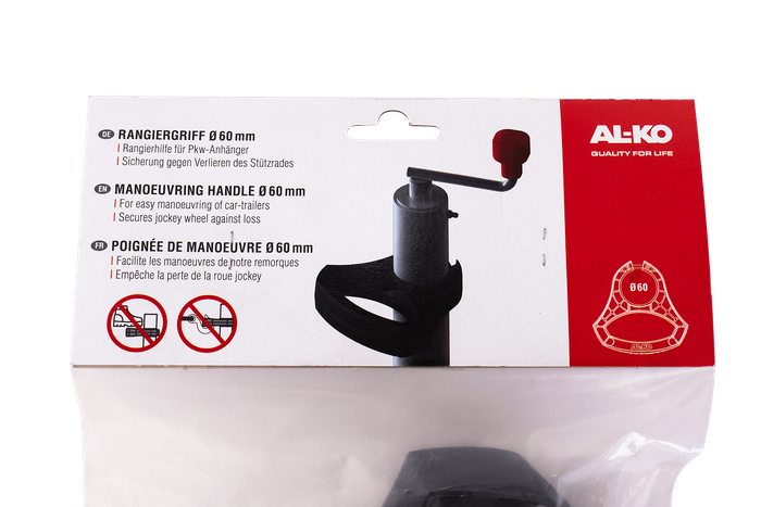 Asa de maniobra AL-KO para rueda de apoyo dia. 60mm