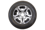 OUTLET Rueda reforzada para remolque LINGLONG NEUMÁTICO 195/55 R10C 98/96N LLANTA DE ALUMINIO UNITRAILER 6Jx10" 5x112 ET:-4