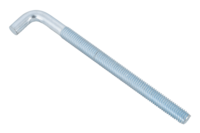 Gancho de construcción DROMET HP M8x120 con extremo en ángulo (recto)