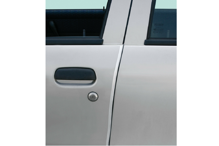 Protección de borde de puerta LAMP Protector tiras protectoras autoadhesivas 2 piezas transparente