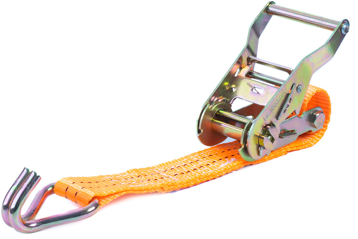 Cinta transportadora UNITRAILER de 3 m/25 mm/1 t de color naranja con tensor