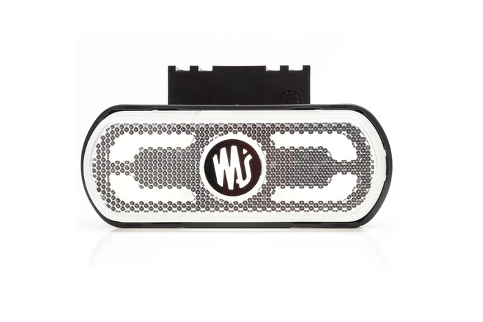 WAŚ W240 1600 LED blanco, luz de señalización universal con soporte