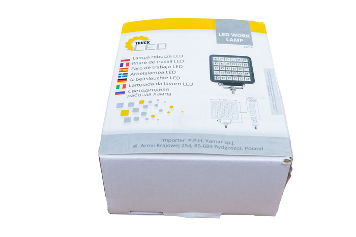 Lámpara de trabajo LED TruckLED L0156 reflector 30xLED 3875lm con interruptor