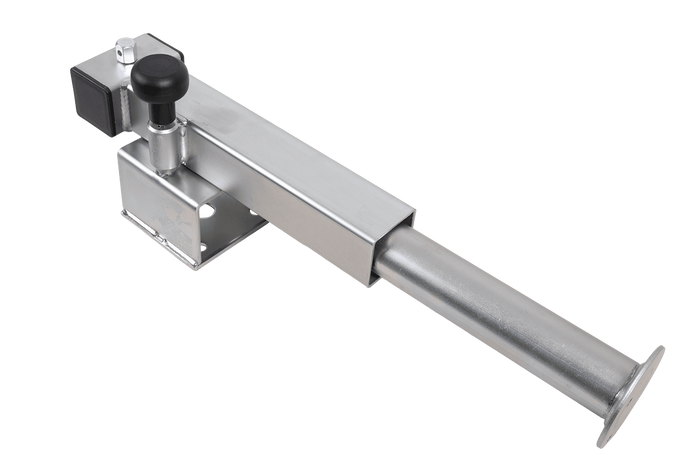 Soporte de manivela extensible UNITRAILER JL2 para remolque de plataforma plana de 1300 kg, 410-645 mm