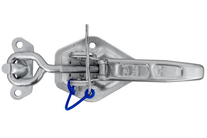 Enganche lateral con fijación STEELPRESS ZB-15A+Z-15, cierre excéntrico completo del lateral del remolque
