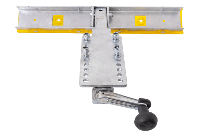 Soporte plano UNITRAILER TTL, longitud 59 cm, altura 50 cm, para remolque de barco