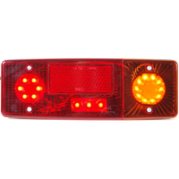 Luz trasera WAŚ WE551DP 484 LED 4 funciones derecha