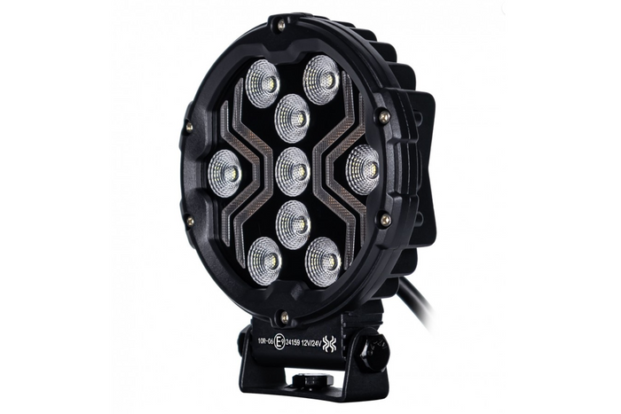 Reflector de luz de trabajo LED KAMAR X-SPIDER L0196 9xLED 1700lm