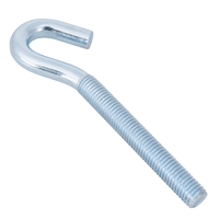Gancho de construcción DROMET HZ M10x120 con extremo abierto (curvado)
