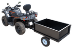 Remolque de jardín para tractor, quad UNITRAILER basculante de 225 kg, 1030 x 700 mm