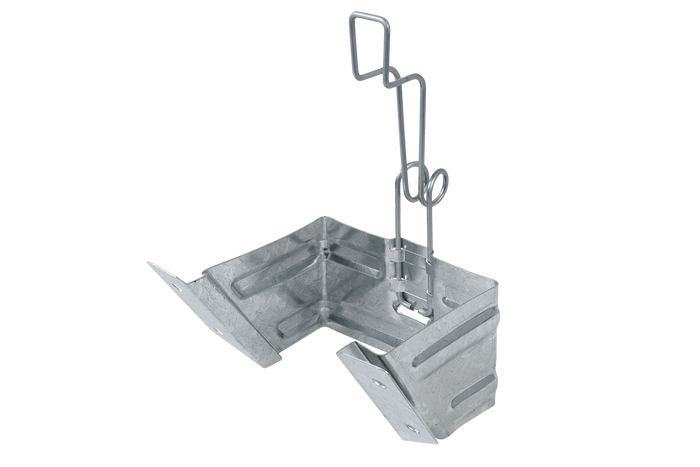 Soporte de montaje LOKHEN para calzo de rueda G46, galvanizado