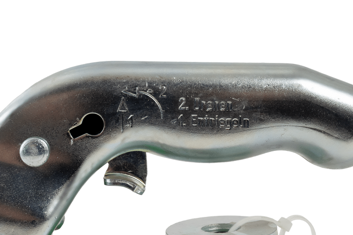 Enganche de bola KNOTT 6E0176.001 para remolque de 750 kg con barra de tiro tipo V