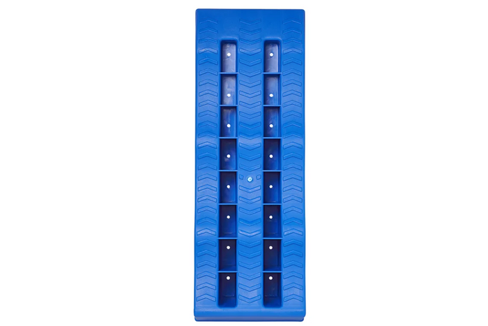 Juego de dos cuñas de nivelación para rampas ProPlus 361560 de 3 etapas y 5 toneladas.