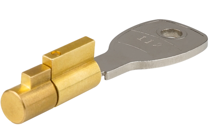 Inserto de bloqueo para cabezal de enganche Unitrailer.