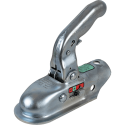 Enganche de bola KNOTT KK14-A para remolque de 1400 kg con barra de tiro tubular de 50 mm.