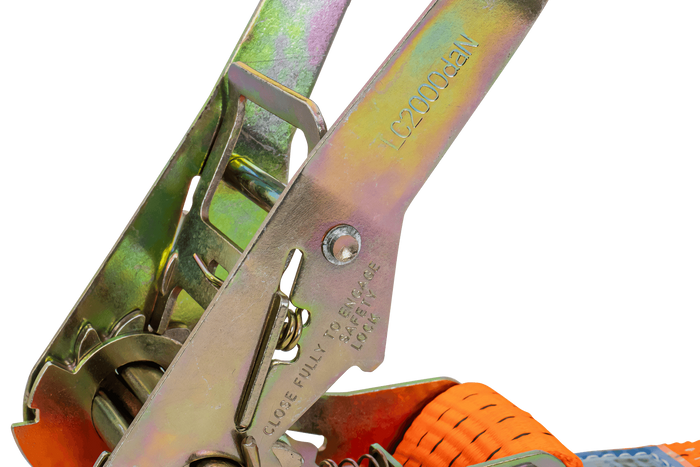 Juego de cuatro correas de transporte de 3 puntos con tensor para grúa UNITRAILER 3m/50mm/4t