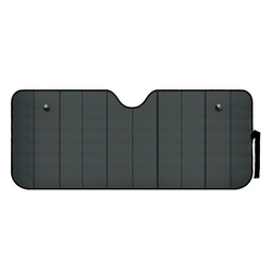 LAMPA - Alfombrilla para ventana de coche, color negro mate, 72 x 145 cm
