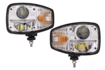 Faros LED TT Technology TT.16611-L+TT.16611-P de 3 funciones, 23 LED, 2350 lm, izquierdo y derecho, para JCB/Cat/Manitou/Volvo/Terex.