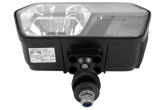 Faro delantero LED ASPÖCK LuxLED II de 7 funciones y 6 pines, DEUTSCH DT06-6S (izquierdo)