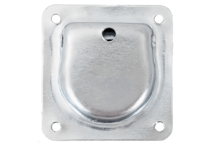 Enganche de soporte de suelo empotrado WINTERHOFF ZBF 70-2 para asegurar la carga del remolque