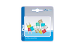 Fusibles miniatura tipo cuchilla ProPlus 490371S, mixtos, 12V/24V, juego de 10 unidades.