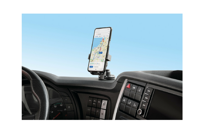 Soporte para teléfono LAMP Easy-Lock con fijación con ventosa