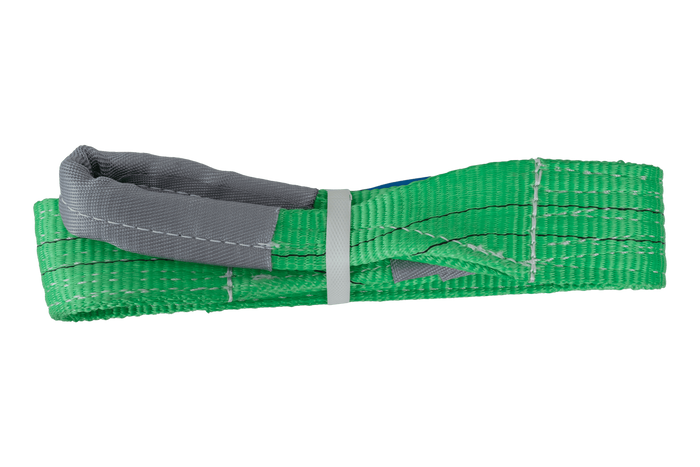 Eslinga de grúa HEFFA de 1 m/60 mm/2 t con bucles