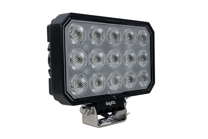 Reflector de lámpara de trabajo LED LAYTZ LY7303, 60 LED, 6000 lm, rectangular