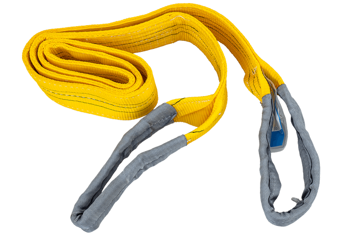 Eslinga de grúa HEFFA de 3 m/90 mm/3 t con bucles