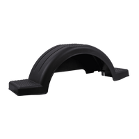 Guardabarros para remolque de barco de 14" DOMAR D20430, paso de rueda 1080/255 mm