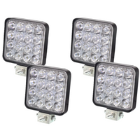 Juego de cuatro lámparas de trabajo LED reflectoras HERMON LLP16MINI 16xLED 2880lm